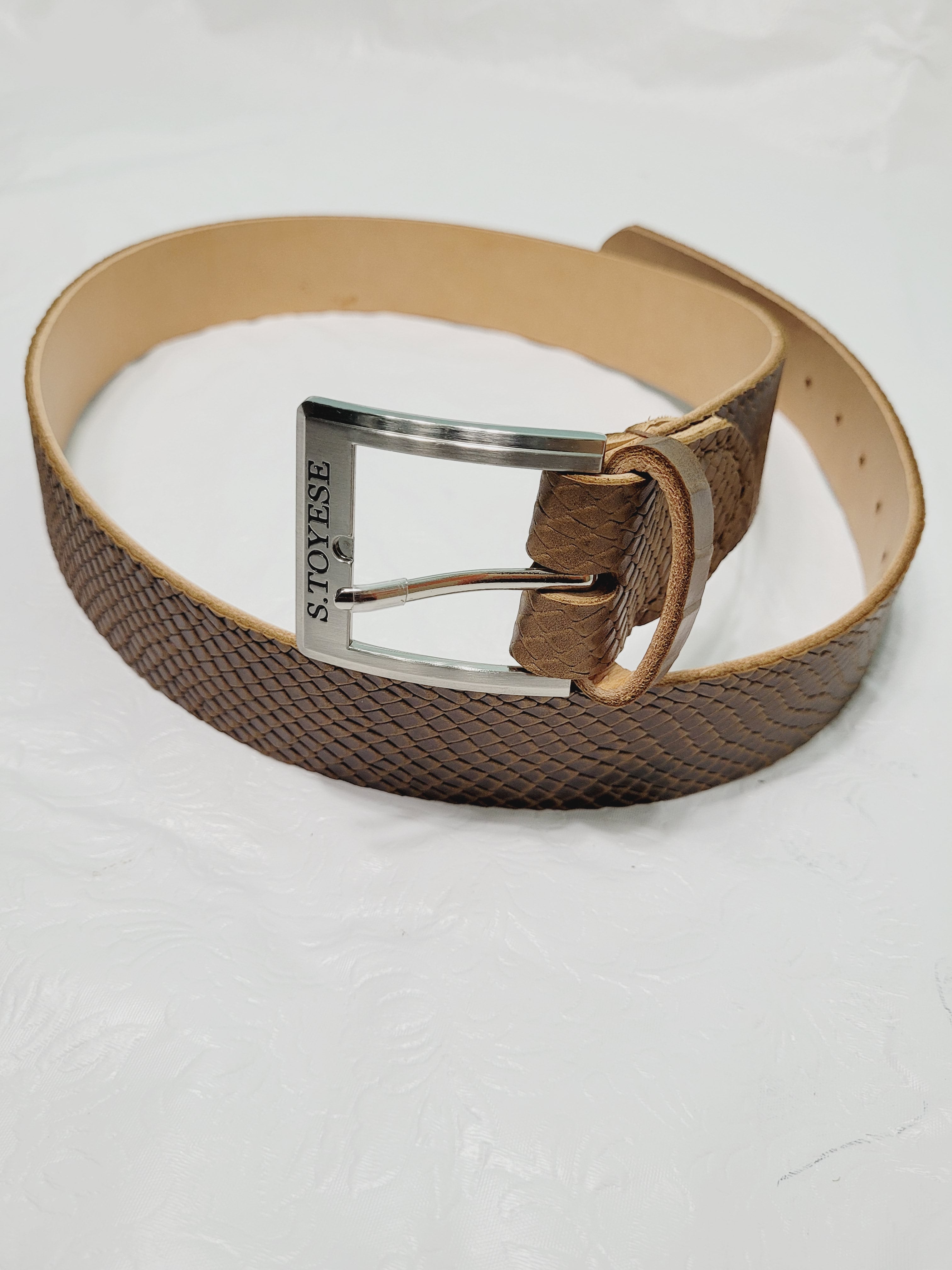 S.TOYESE LEATHER BELT