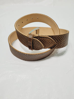 S.TOYESE LEATHER BELT