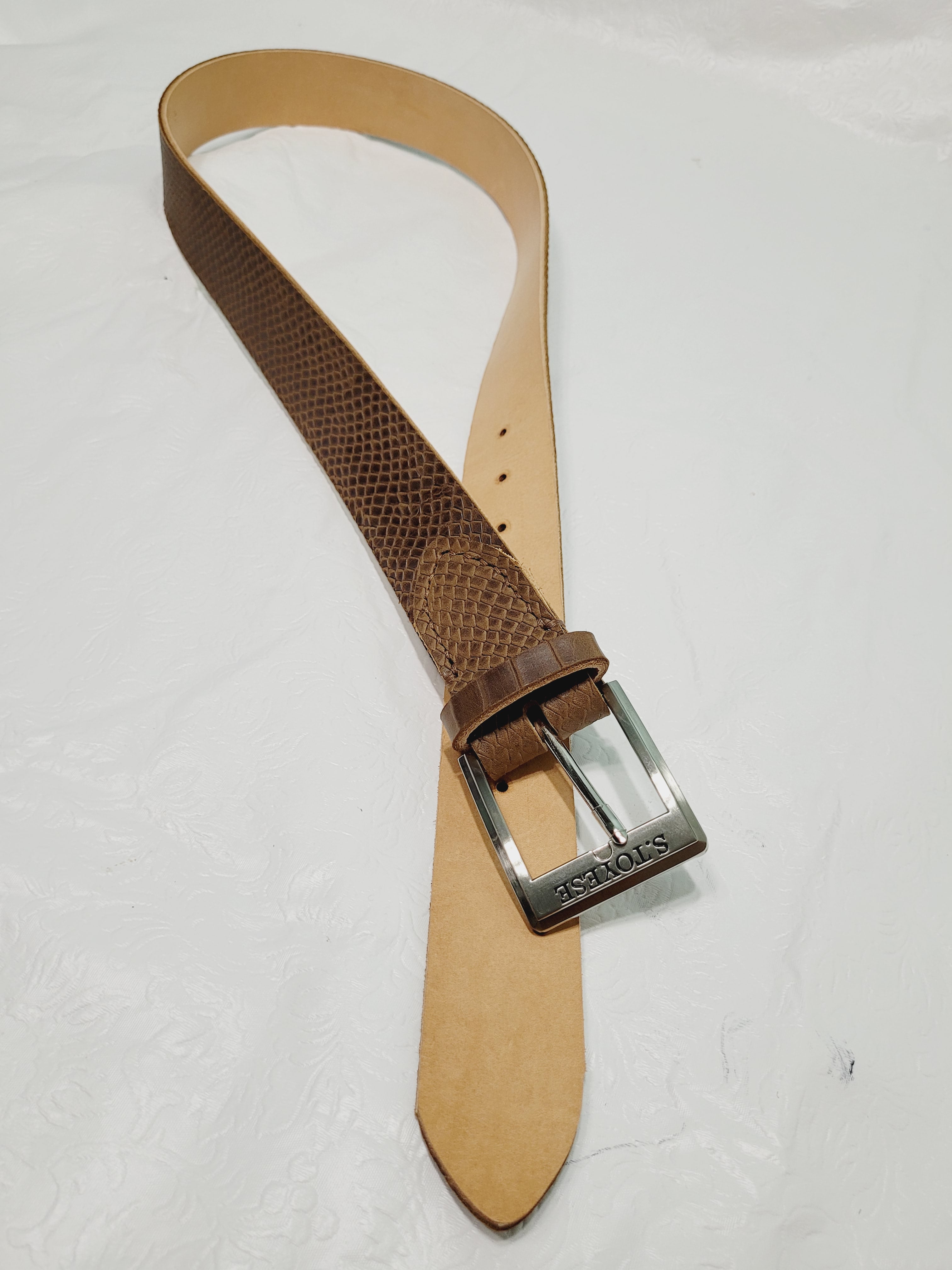 S.TOYESE LEATHER BELT