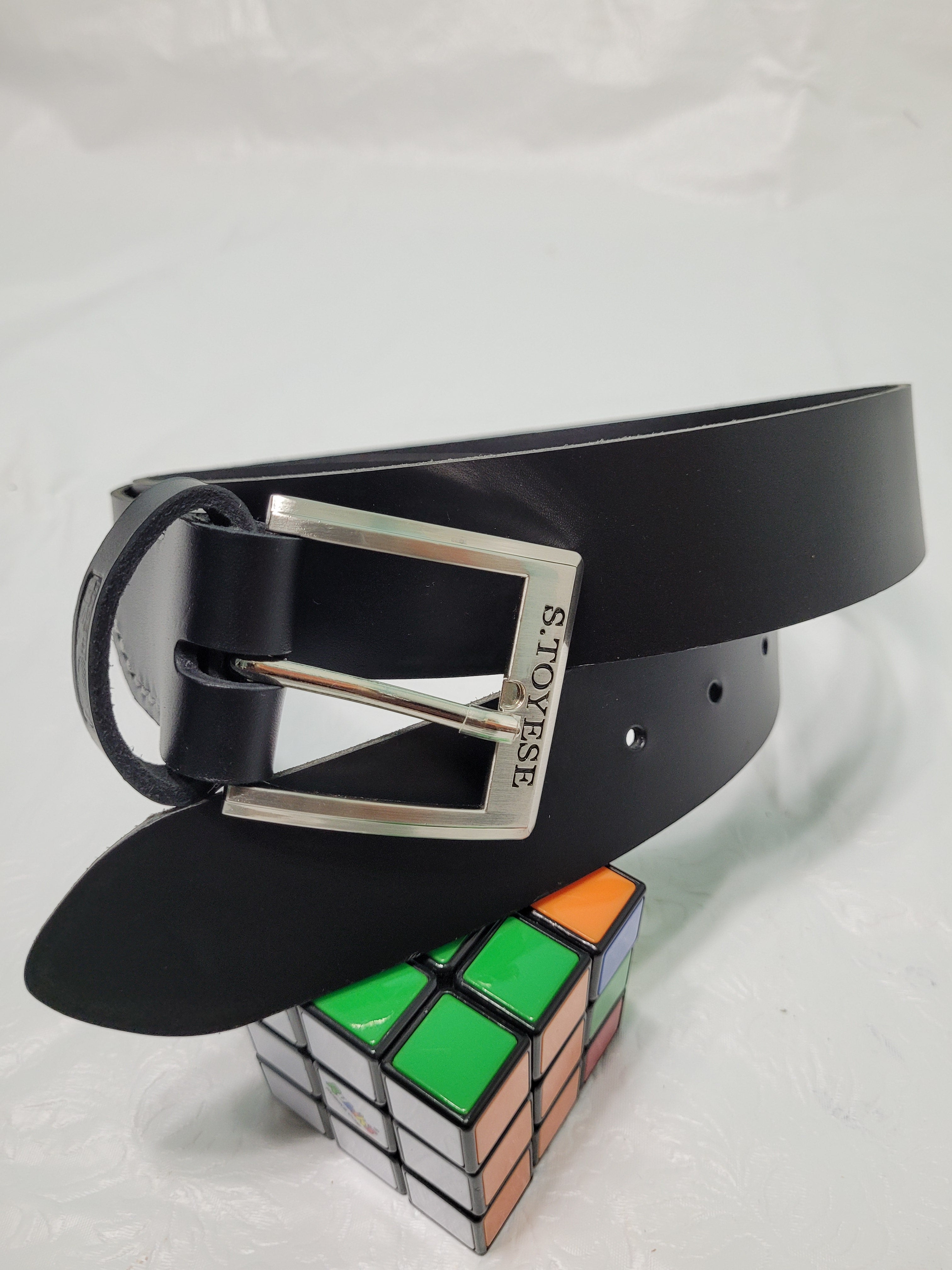 S.TOYESE LEATHER BELT