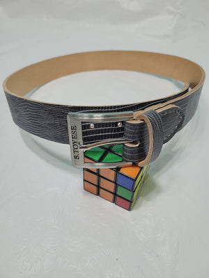 S.TOYESE LEATHER BELT