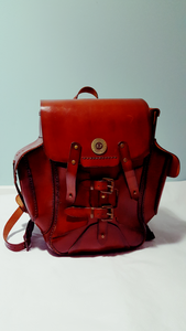 S.TOYESE UNISEX RED BACKPACK