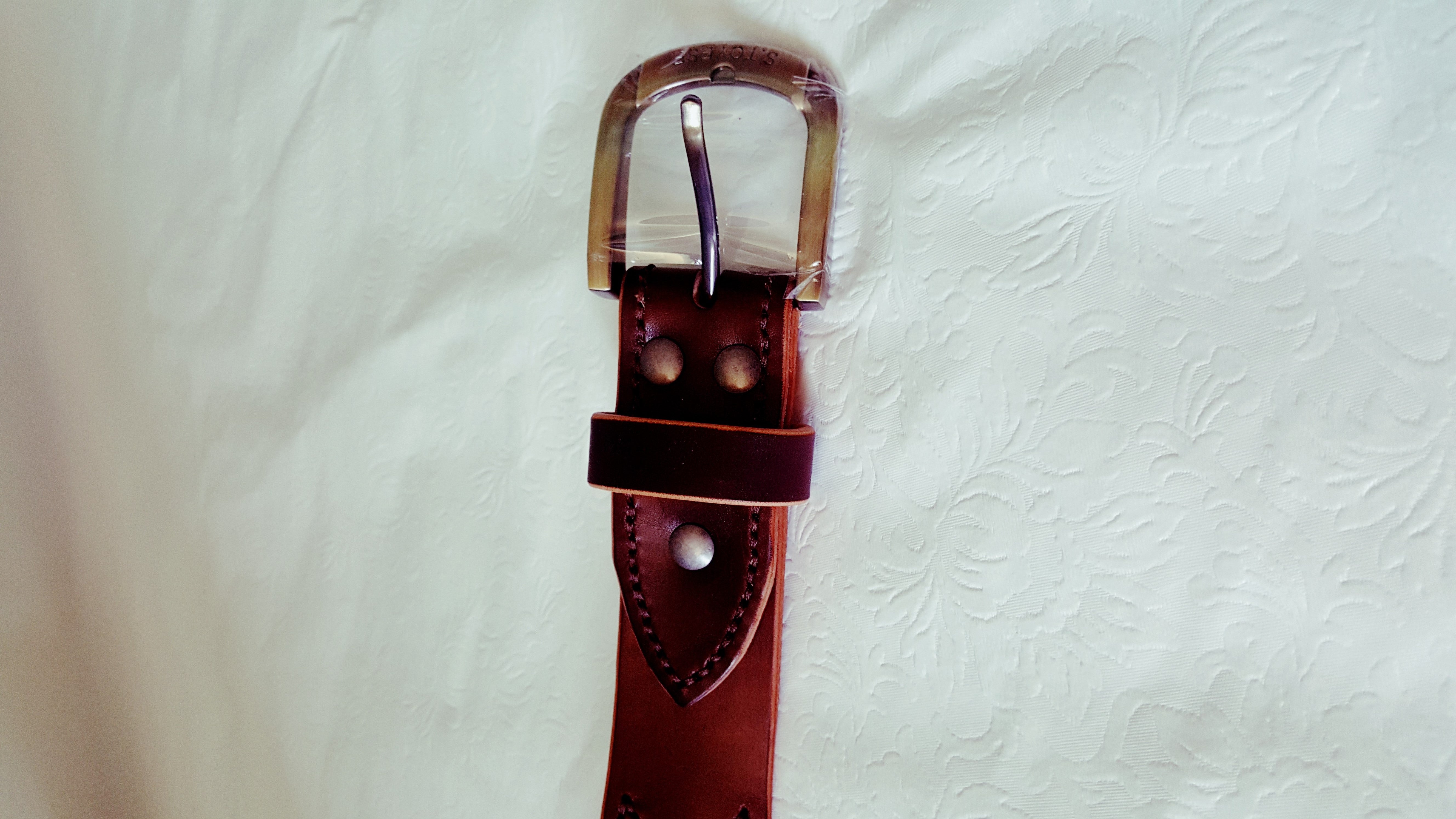 S.TOYESE LEATHER BELT