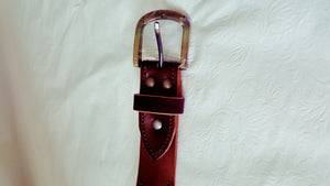 S.TOYESE LEATHER BELT