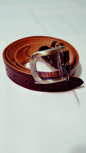 S.TOYESE LEATHER BELT