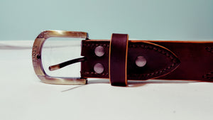 S.TOYESE LEATHER BELT