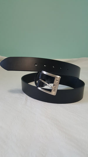 S.TOYESE LEATHER BELT