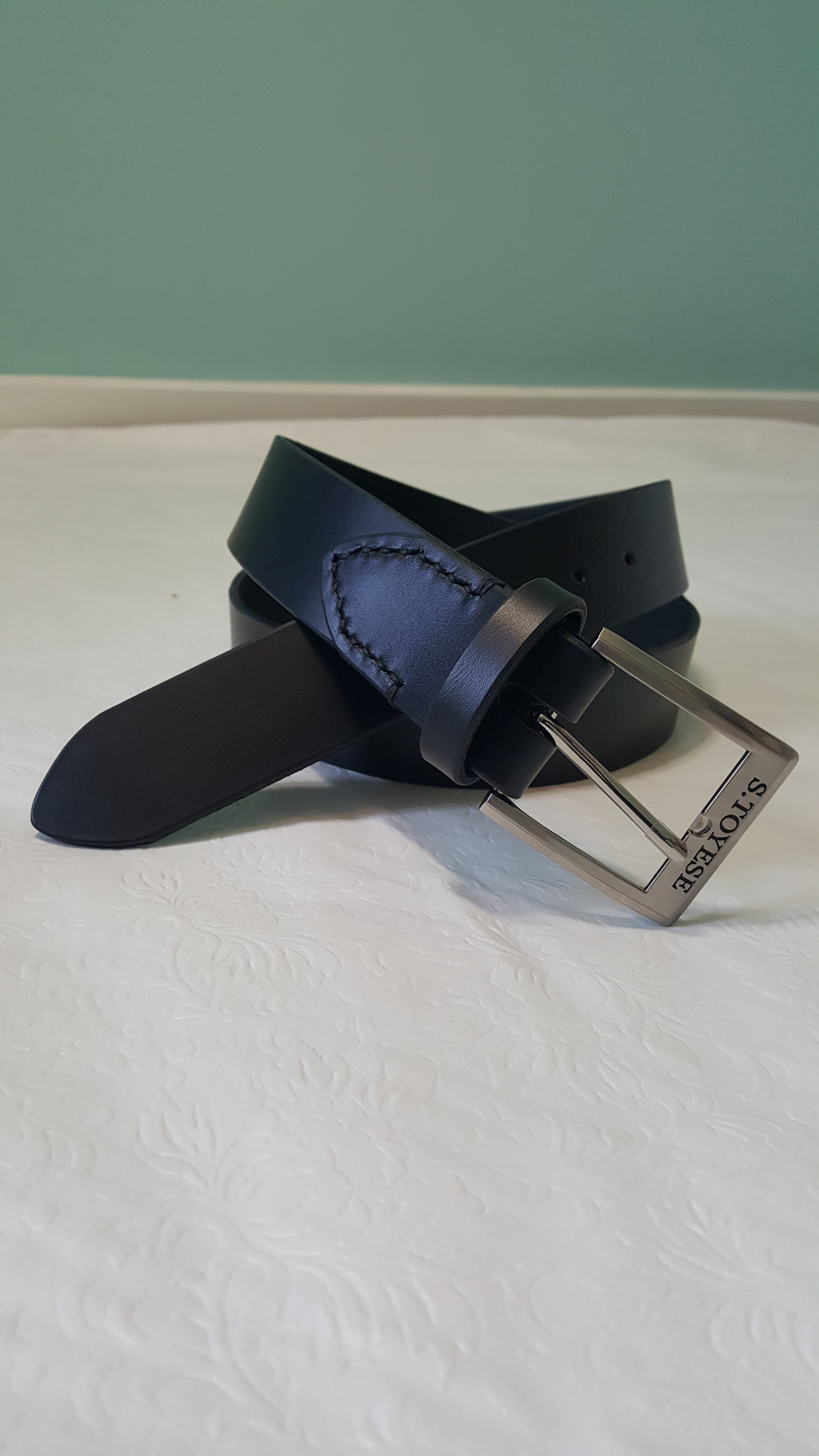 S.TOYESE LEATHER BELT